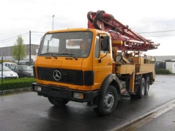 mercedes putzmeister - 28 м в работе
