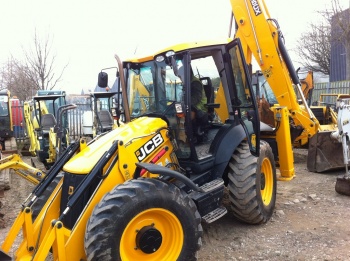 jcb 5cx в работе