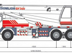 ZOOMLION QY-30 стрела 51м с гуськом