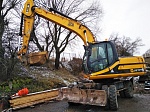 Колесный экскаватор JCB JS 175W