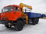 Аренда манипулятора 7 тонн КАМАЗ-65117 Вездеход