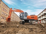 Гусеничный экскаватор Hitachi ZX210LCN-G